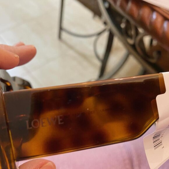 Loewe Logo Plastic Aviator Sunglasses main image 6
